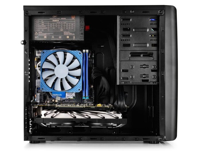DeepCool Кутия Case mATX SMARTER - Black, USB3.0 - Image 5