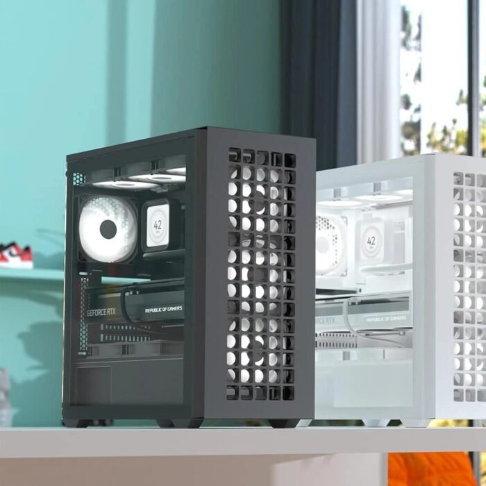 AeroCool кутия Case ATX - D502A Black, Addressable RGB - Image 4