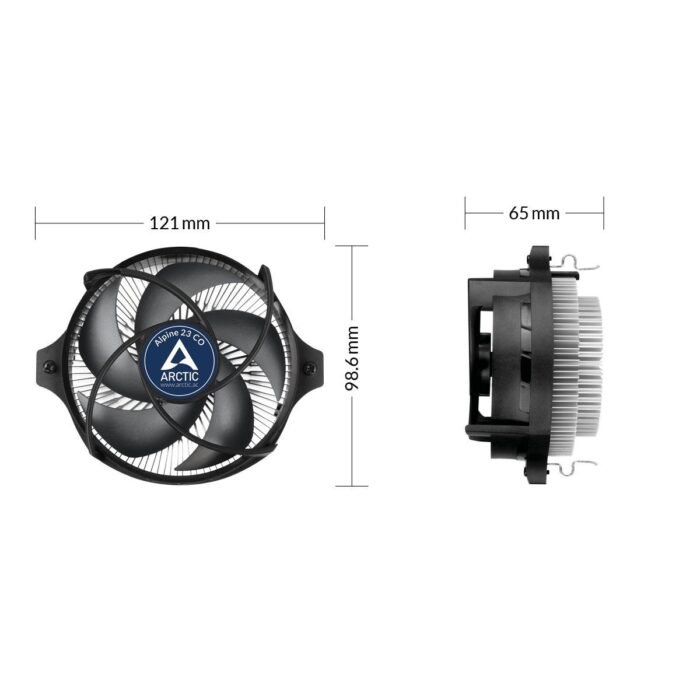 Arctic охладител за процесор CPU Cooler Alpine 23 CO - AMD - Image 6