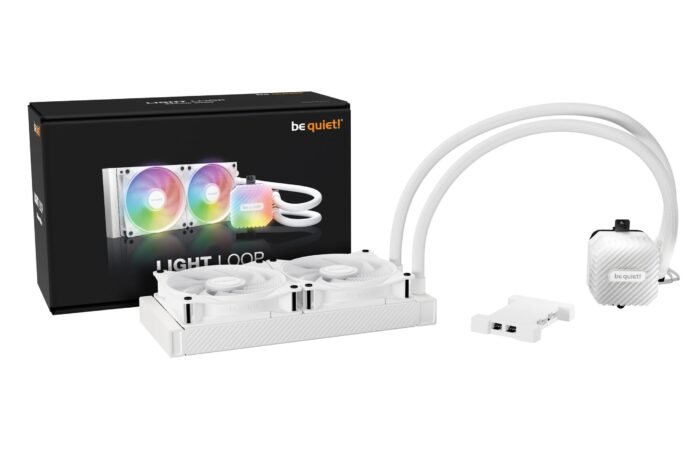 be quiet! водно охлаждане Water Cooling - LIGHT LOOP 240mm White - Image 6