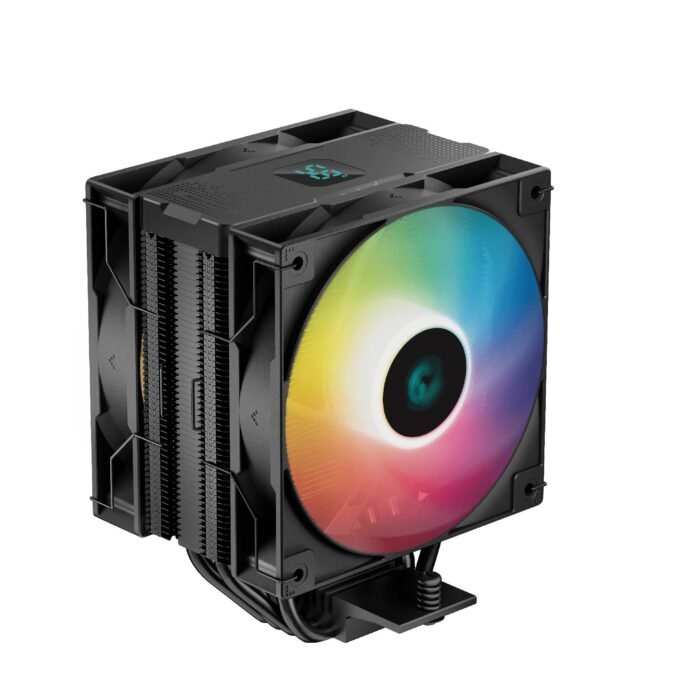 DeepCool охладител CPU Cooler AG400 DIGITAL PLUS - Addressable RGB - LGA1700/AM5 - Image 1