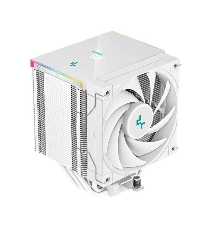 DeepCool охладител за процесор CPU Cooler - AK500 Digital White - LGA1700/AM5 - Image 1