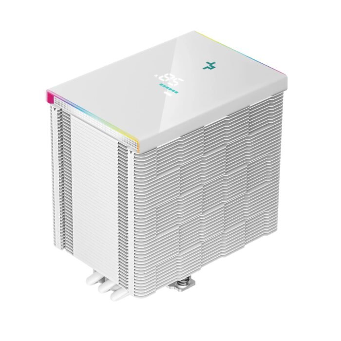 DeepCool охладител за процесор CPU Cooler - AK500 Digital White - LGA1700/AM5 - Image 6