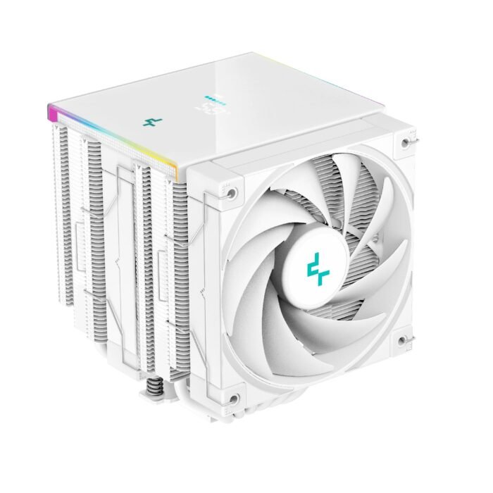 DeepCool охладител CPU Cooler AK620 Digital White - Dual-Tower - LGA1700/AM5 - Image 1