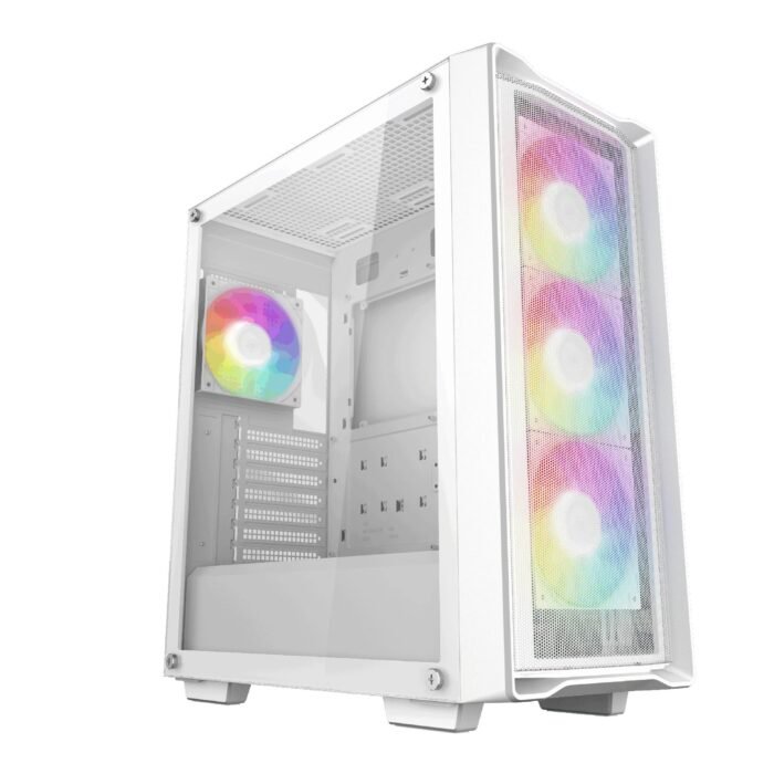 DeepCool кутия Case ATX - CC560 MESH White v2 - Image 1