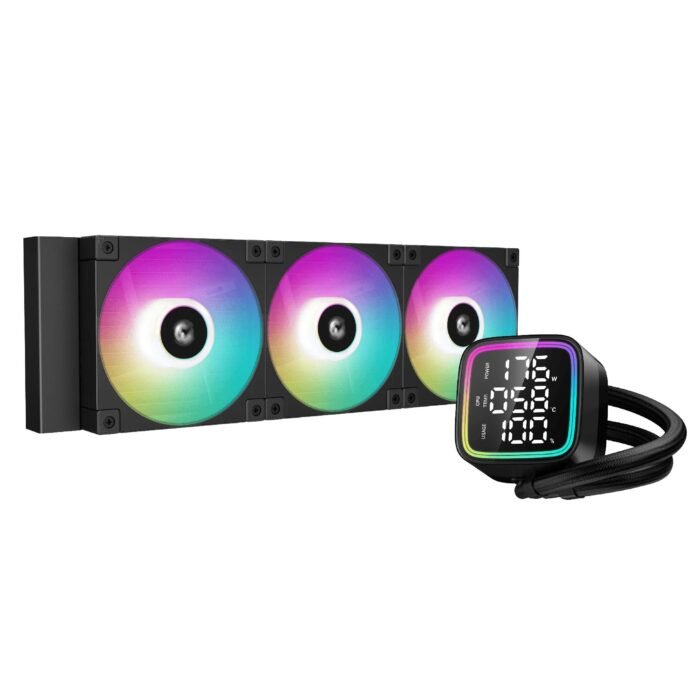 DeepCool водно охлаждане Water Cooling LD360 - LED Display, A-RGB - Image 1