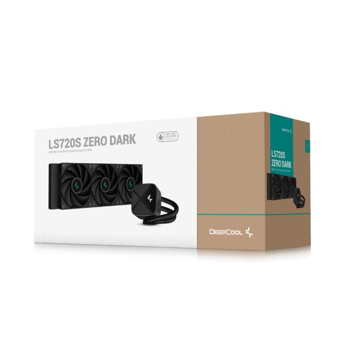 DeepCool водно охлаждане Water Cooling LS720S Zero Dark - LGA1700/AM5 - Image 6