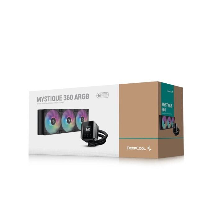 DeepCool водно охлаждане Water Cooling MYSTIQUE 360 ARGB - LCD Screen - Image 6