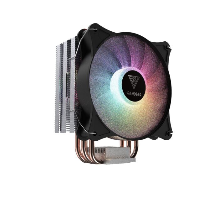 Gamdias охладител CPU Cooler BOREAS E1-410 LITE RGB - Image 3
