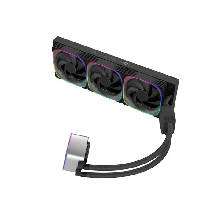 Geometric Future водно охлаждане Water Cooling - Eskimo 36 Black - LGA1700/AM5 - Image 4