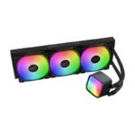 Geometric Future водно охлаждане Water Cooling - Eskimo Pro 360 Black - Addressable RGB, LGA1851/AM5 - Image 2