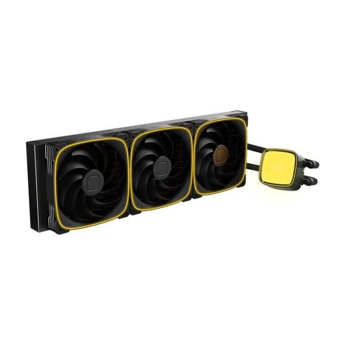 Geometric Future водно охлаждане Water Cooling - Eskimo Pro 420 Black - Addressable RGB, LGA1851/AM5 - Image 4