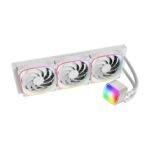 Geometric Future водно охлаждане Water Cooling - Eskimo Pro 420 White - Addressable RGB, LGA1851/AM5 - Image 3