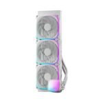 Geometric Future водно охлаждане Water Cooling - Eskimo Pro 420 White - Addressable RGB, LGA1851/AM5 - Image 6