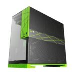 Geometric Future кутия Case EATX - Model 5 Black/Green, NVIDIA style limited edition - 5 x 140 mm aRGB fans included - Image 3
