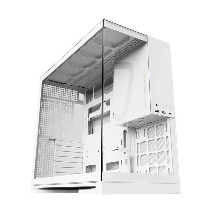 Geometric Future кутия Case EATX - Model 5 White - Image 3