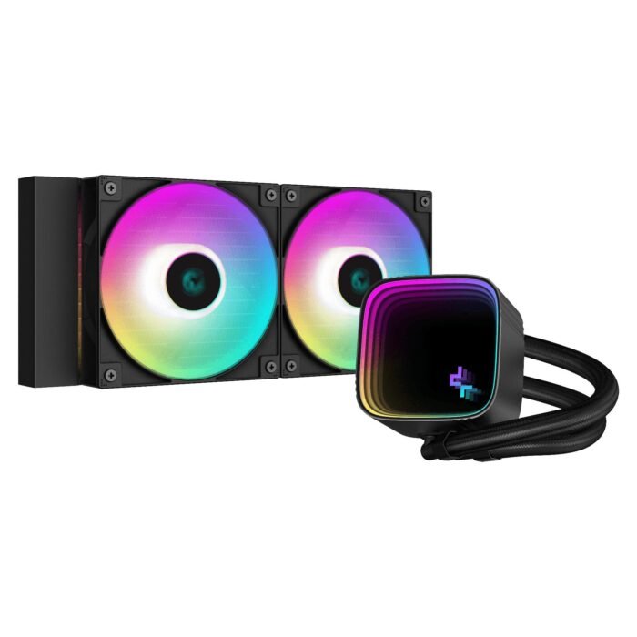 DeepCool водно охлаждане Water Cooling LS520 SE - Addressable RGB, Infinity mirror design - LGA1700/AM5 - Image 1