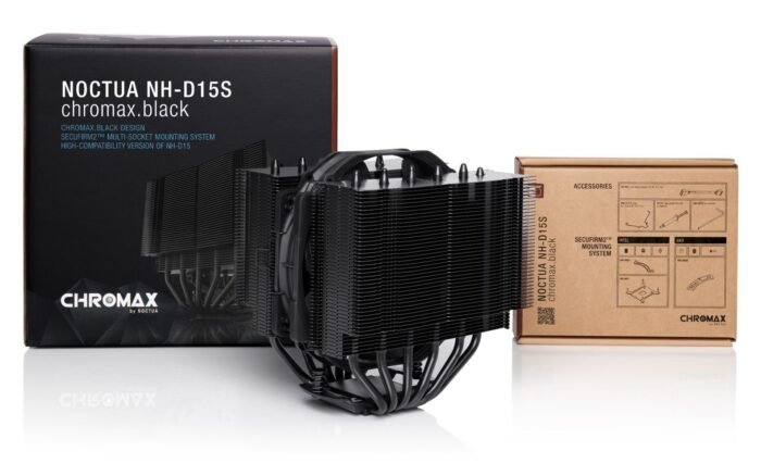 Noctua Охладител CPU Cooler NH-D15S chromax.black - Image 4