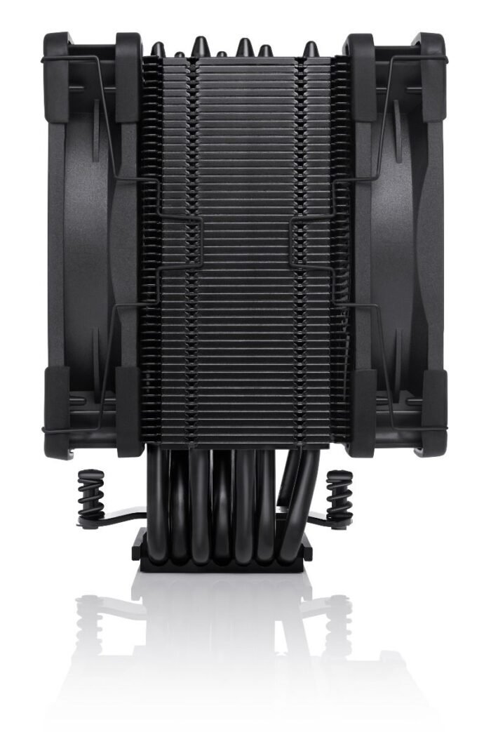 Noctua охладител CPU Cooler NH-U12A chromax.black Dual Fans - LGA1700/2066/1200/AMD - Image 3