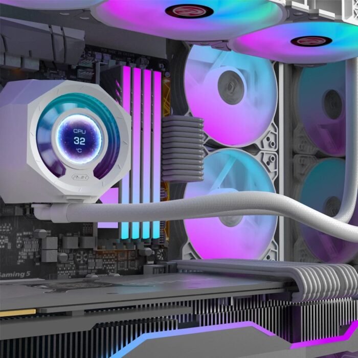 Raijintek водно охлаждане Water Cooling - CYCLOPS 360 White - Image 6