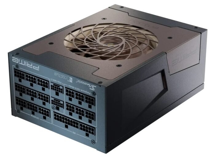 Seasonic захранване PSU ATX 3.1 1600W Titanium PCIe Gen 5 - PRIME NOCTUA EDITION TX-1600 - SSR-1600TR2-NE - Image 4