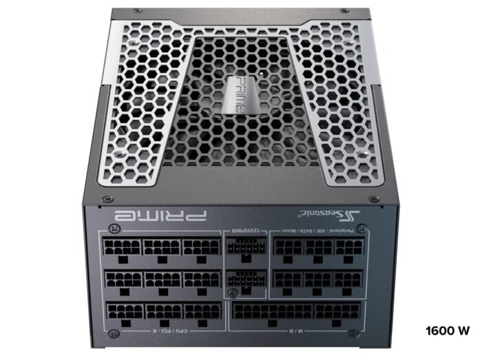 Seasonic захранване PSU ATX 3.0 1600W Platinum PCIe Gen 5 - PRIME PX-1600 - SSR-1600PD2 - Image 3