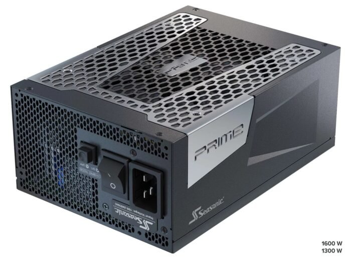 Seasonic захранване PSU ATX3.0 1600W Titanium PCIe Gen 5 - PRIME TX-1600 - SSR-1600TR2 - Image 1