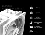 Zalman охладител за процесор CPU Cooler CNPS10X PERFORMA WHITE - Image 5