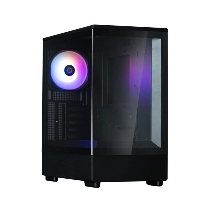 Zalman кутия Case mATX - P10 Black - Image 1
