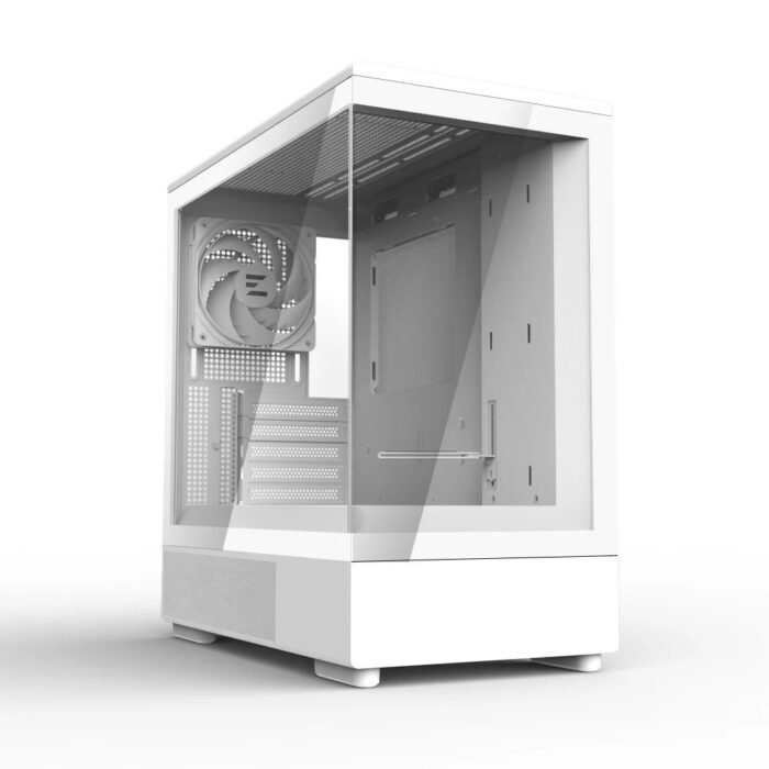 Zalman кутия Case mATX - P10 White - Image 5