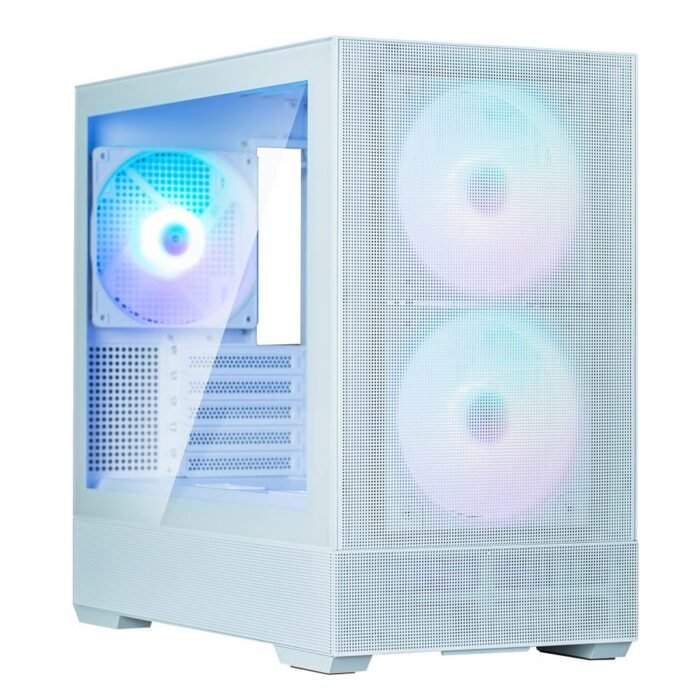 Zalman кутия Case mATX - P30 AIR White - Image 1