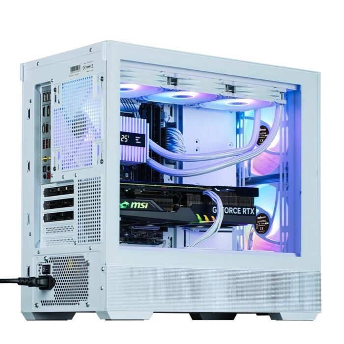 Zalman кутия Case mATX - P30 AIR White - Image 4
