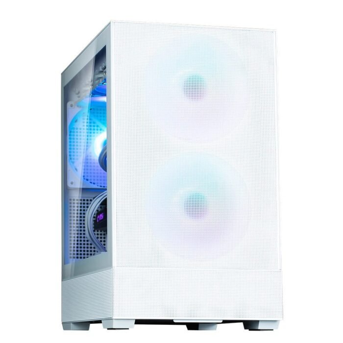 Zalman кутия Case mATX - P30 AIR White - Image 6