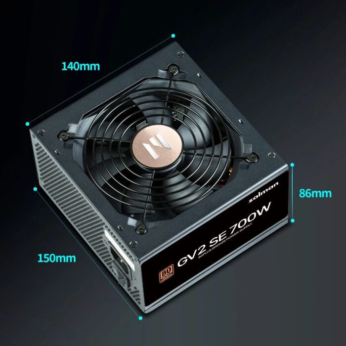 Zalman захранване PSU 700W Bronze - ZM700-GV2 SE - Image 4