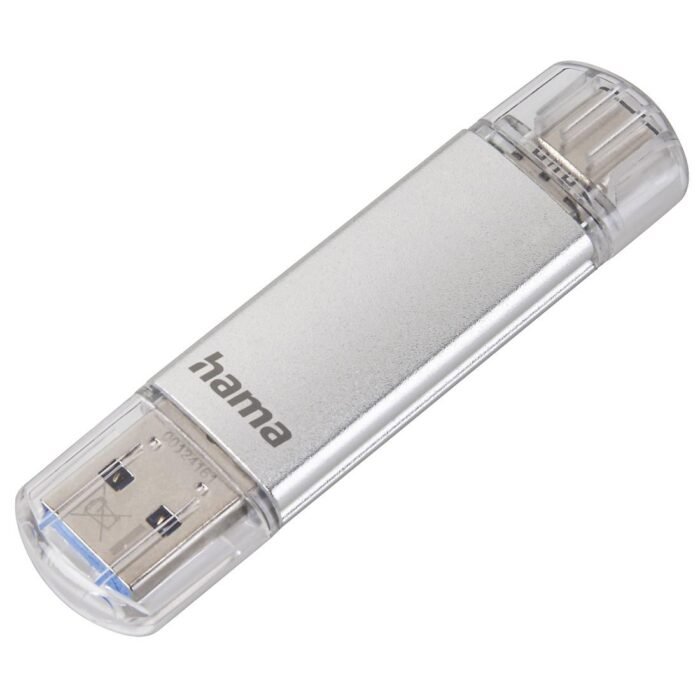 USB памет HAMA Тип USB-C/ USB-A 3.0 Laeta, 16GB, 40Mb/s - Image 1