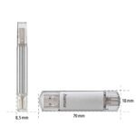USB памет HAMA Тип USB-C/ USB-A 3.0 Laeta, 16GB, 40Mb/s - Image 9