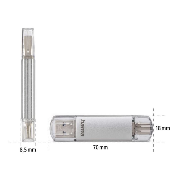 USB памет HAMA Тип USB-C/ USB-A 3.0 Laeta, 16GB, 40Mb/s - Image 9
