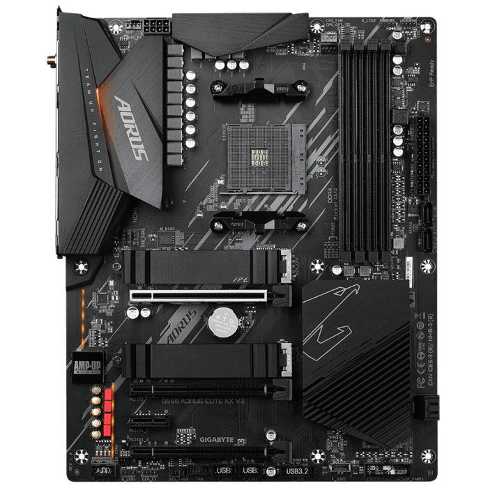 Дънна платка GIGABYTE B550 AORUS ELITE AX V2 Socket AM4 - Image 1