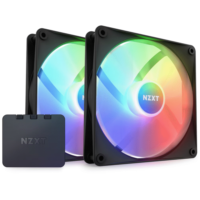 Комплект вентилатори NZXT F140 RGB Core с Контролер - Image 1