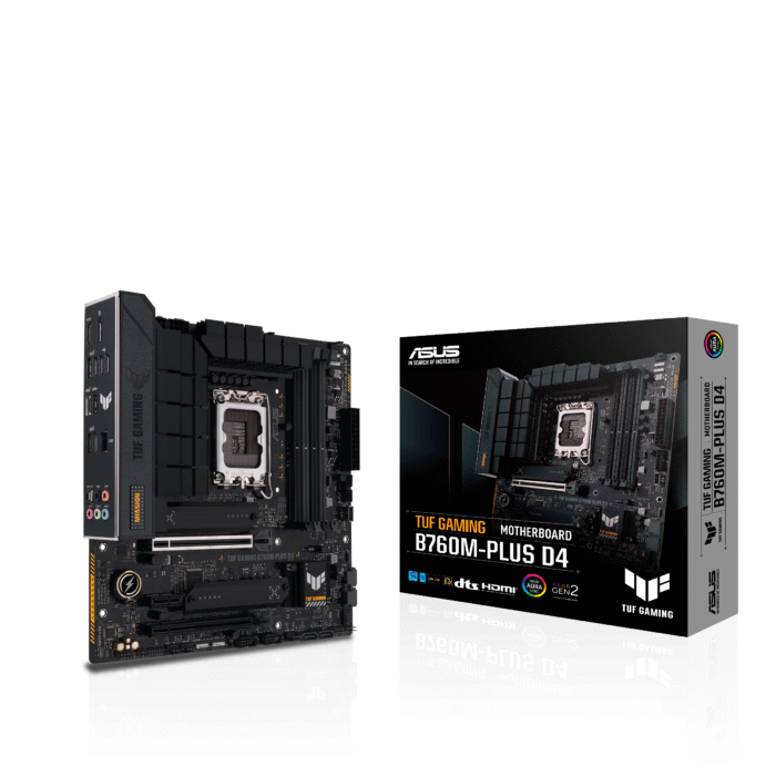 Дънна платка ASUS TUF GAMING B760M-PLUS D4 - Micro ATX - Image 7