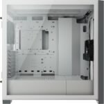 Кутия Corsair 5000D Airflow Mid Tower, Tempered Glass, Бяла - Image 3