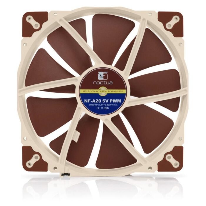 Вентилатор Noctua NF-A20 5V PWM 200x200x30mm - Image 3