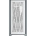 Кутия Corsair 4000D Airflow Mid Tower, Tempered Glass, Бяла - Image 2