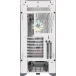 Кутия Corsair iCUE 5000X RGB Mid Tower, Tempered Glass, Бяла - Image 7