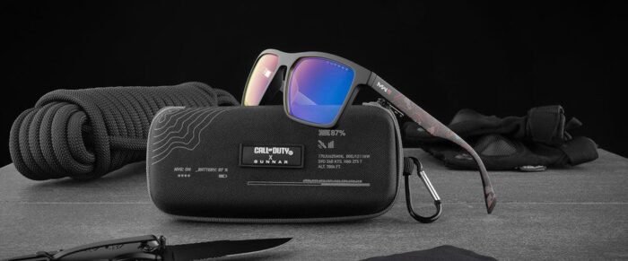 Комплект GUNNAR x Call of Duty Alpha Edition - Onyx/Infrared - Amber - Очила + калъф - Image 8