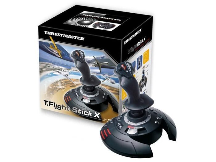 Жичен джойстик,  авиосимулатор Thrustmaster T.Flight Stick X за PC / PS3, Черен - Image 2