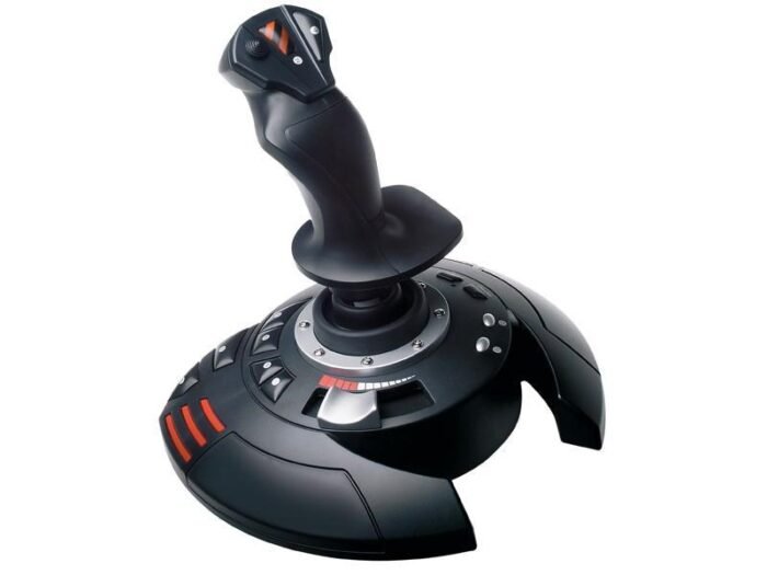 Жичен джойстик,  авиосимулатор Thrustmaster T.Flight Stick X за PC / PS3, Черен - Image 1