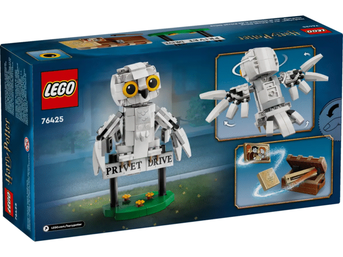 LEGO Harry Potter - Hedwig at 4 Privet Drive - 76425 - Image 6