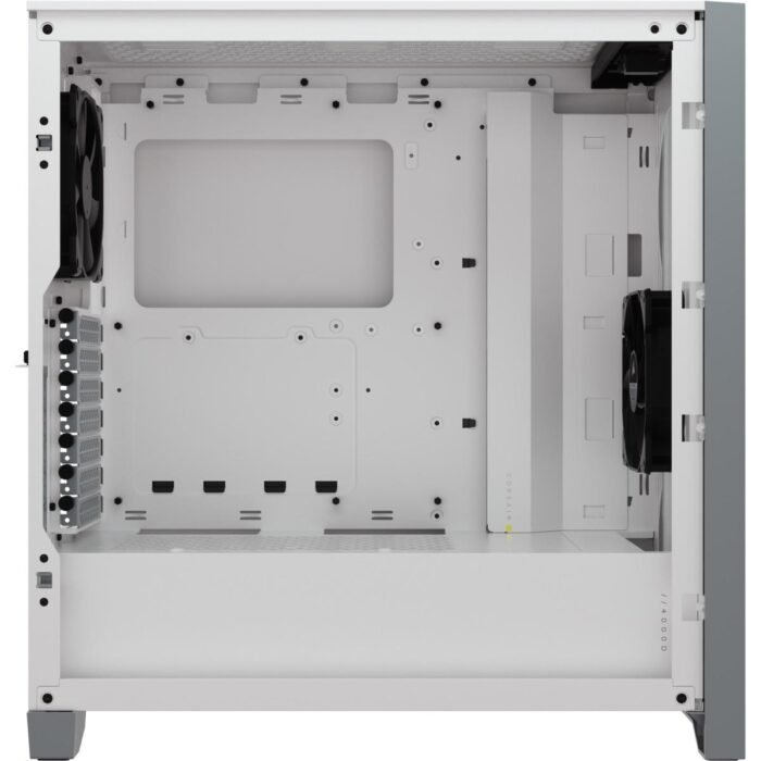 Кутия Corsair 4000D Airflow Mid Tower, Tempered Glass, Бяла - Image 4