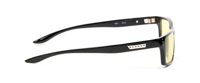 Компютърни очила GUNNAR Riot Onyx, Amber, Черен - Image 3